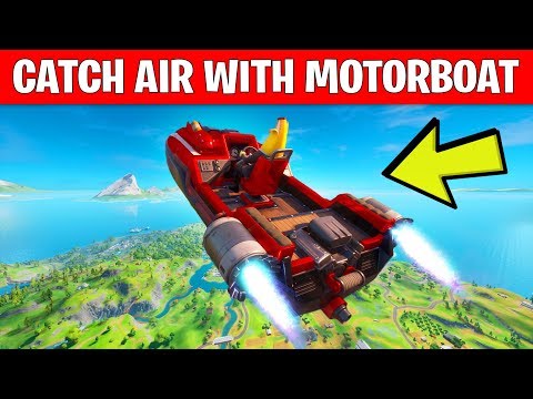 CATCH AIR WITH A MOTORBOAT - LOCATION GUIDE TNTINA'S TRIAL WEEK 3 CHALLENGES FORTNITE
