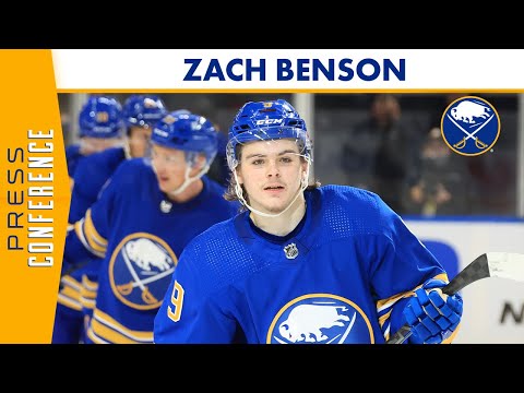 "I Took A Lot Out Of This Game" | Zach Benson After Scoring In Buffalo Sabres Preseason Game