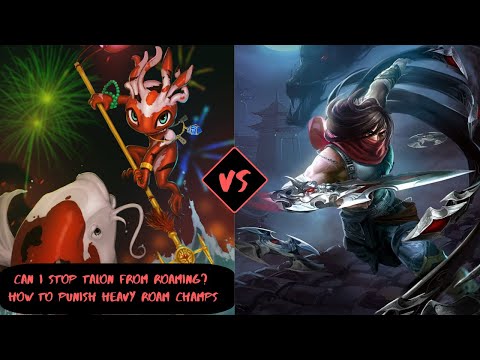 Fizz Mid vs Talon 9.22| How To Deal With An Enemy Who Roams Alot!!