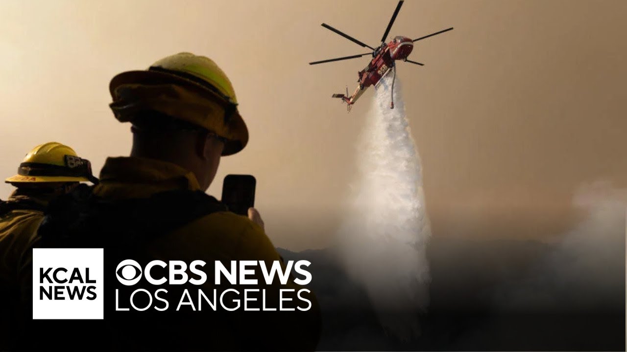 Cal Fire breaks down the air operation that helped douse the flames in Southern California