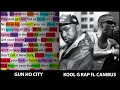 Kool G Rap Ft Canibus Gun Ho City Rhyme Scheme Highlighted