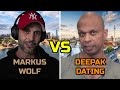 CHAOTIC DEBATE Markus Wolf VS Deepak Dating Ice White UltimateManProject DeepakDatingCoach