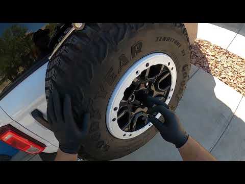 Bronco Sasquatch Trim Ring Bolt Removal