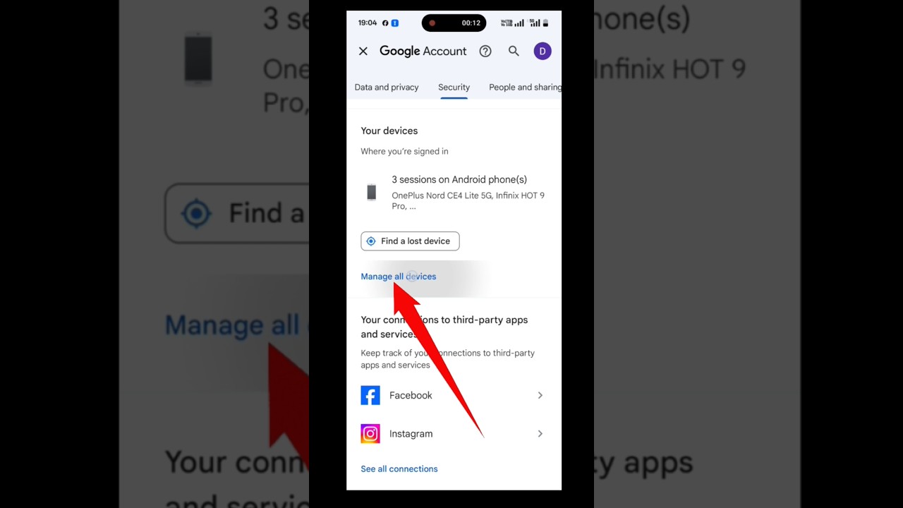 Google Account Unusual Login Device Check | Gmail Account Login Device Check #shorts