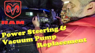 Dodge Ram 3500 Power Steering Pump Replacement