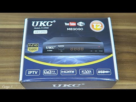 Мини приставка-тюнер DVB-T2 для телевидения с поддержкой интернета через вай фай, адаптер для старых телевизоров - фото 1 - id-p3192195540