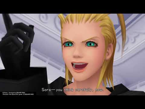 Kingdom Hearts Re:Chain of Memories (PS4) Cutscene #17 Sora remembers Namine