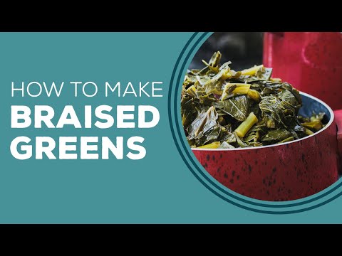 Blast from the Past - Paula Deen's Braised Greens With...
