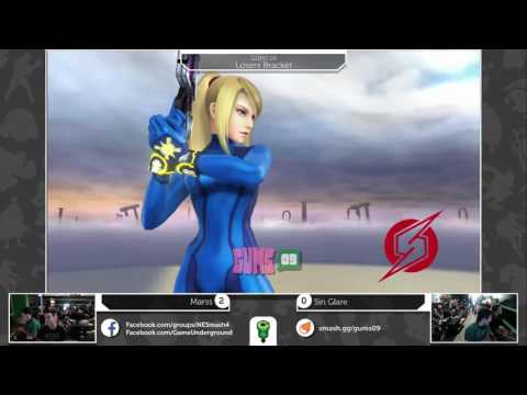 GUMS09 Singles (Loser's Top 8) - Marss (ZSS) vs Sin Glare (DK/Mewtwo)