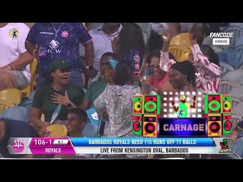 Barbados Royals vs St Kitts and Nevis Patriots | Highlights | CPL 2023 | LIVE only on FanCode