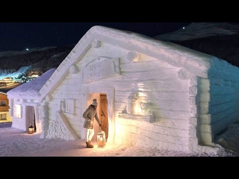 Snow Dream Experience, la casa di neve nel cuore della Alpi per vivere un natale da brividi