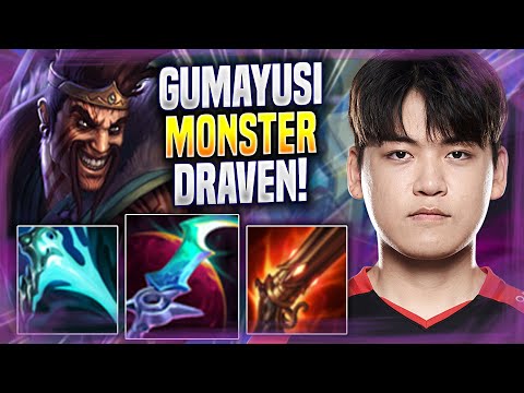 GUMAYUSI IS A MONSTER WITH DRAVEN! - T1 Gumayusi Plays Draven ADC vs Lucian! | Season 2022