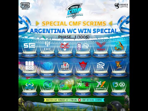 ARGENTINA WC WIN SPECIAL CMF SCRIMS Ft. #a1 #gsm #ste  #ihc #de #trz #emx #vibes #de #ihc #mb #1952