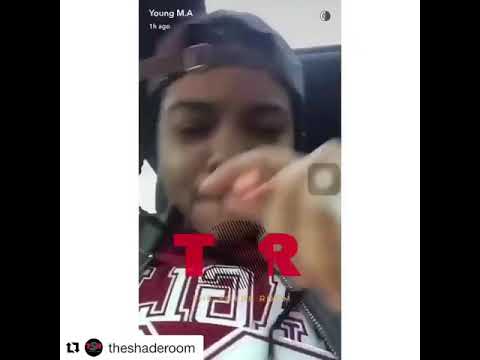 Young Ma riding to Foxy Brown - Bk Anthem