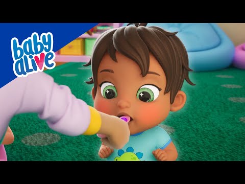 Baby Alive en Español 💦 Toma Medicina Si Estás Enfermo 🌈 Dibujos Animados Para Niños 💕