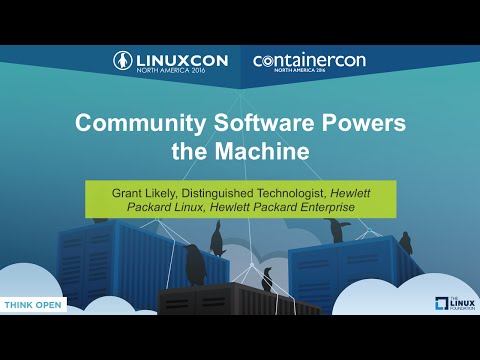 Keynote: Community Software Powers the Machine by Grant Likely