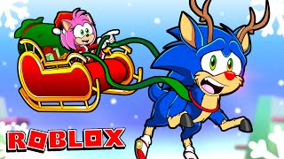 🎄 Sonic & Amy SAVE CHRISTMAS in ROBLOX!!