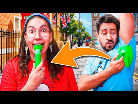 Testando OS DOCES MAIS AZEDOS E ESTRANHOS de Londres! - Muito Extremo!