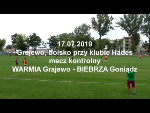 17.07.2019 SPARING: WARMIA Grajewo - BIEBRZA Goniądz
