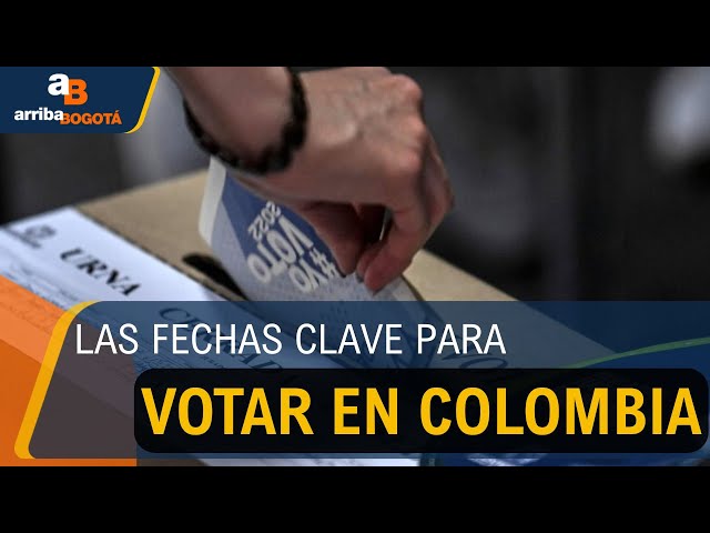 Elecciones 2026: Estas son las fechas clave para votar en Colombia