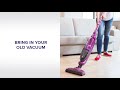 Trade In Your Old Vacuum and get a Buy Back Credit up to 100% toward the purchase of your new vacuum.