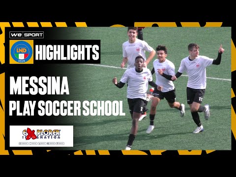 Messina vs Play Soccer School (Under 15 Regionale - Giornata 10 - Girone C)