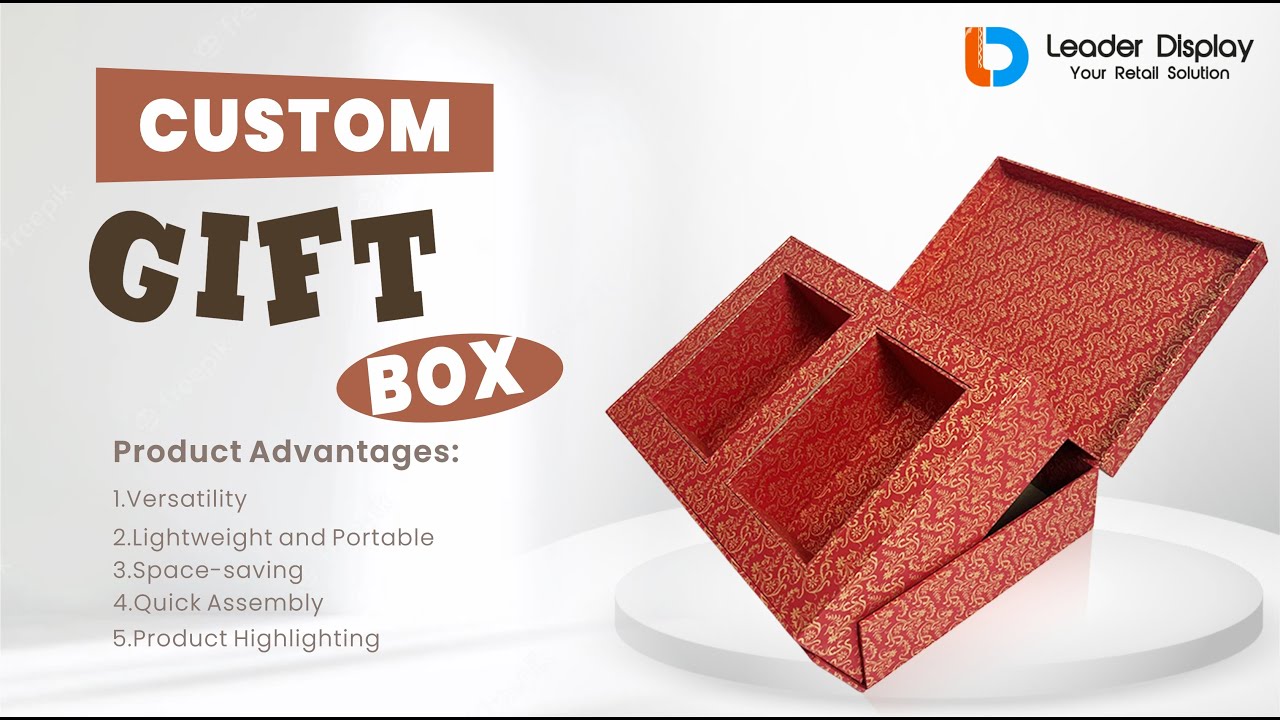 ❤️Inside the Beauty: Exploring the Red Floral Pattern Flip Cover Gift Box Showcase！✨