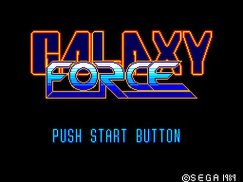 Galaxy Force Master System