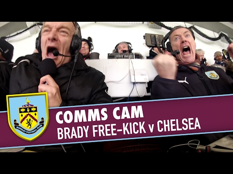 COMMS CAM | Brilliant Brady Free-Kick v Chelsea