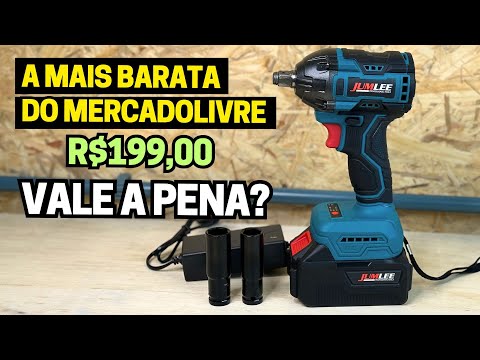A chave de impacto mais barata que testei! Vale a pena? Review Jumlee