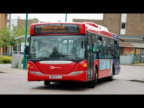 Rare Allocation: Go North East 5257 (NK56KJJ) Scania CN230UB/Scania Omnicity
