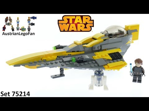 Vidéo LEGO Star Wars 75214 : Anakin's Jedi Starfighter