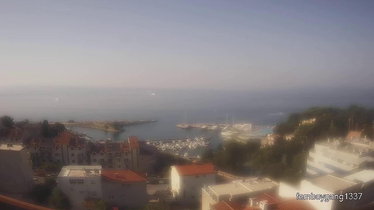 Live webcam view of Vista del Puerto de Split