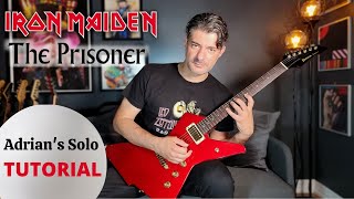 TUTORIAL - The Prisoner: How to play Adrian's Guitar Solo