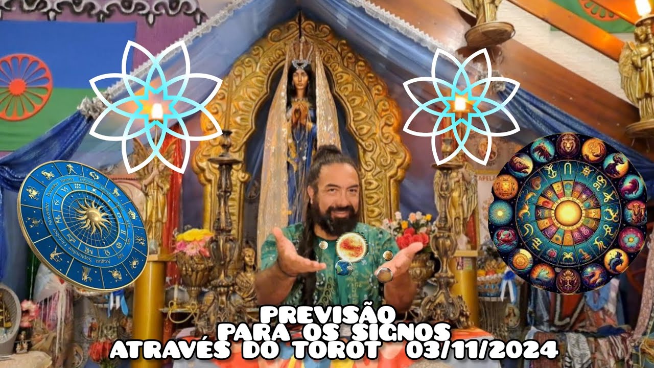 PREVISÕES DA SEMANA PARA OS SIGNOS ATRAVÉS DO TOROT 03/11/2024