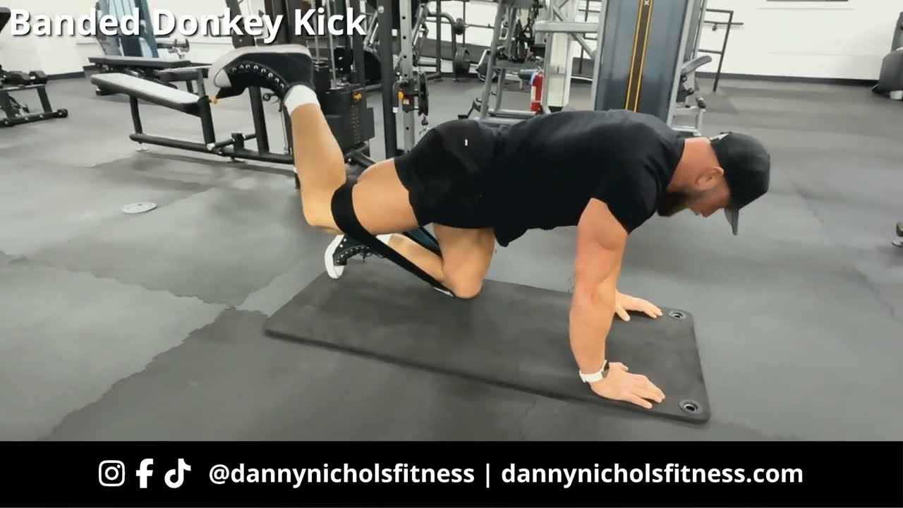 How To Do A Banded Donkey Kick - YouTube