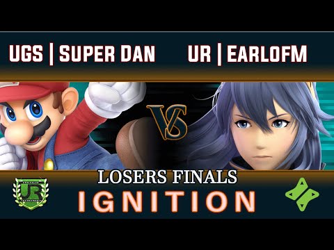 Ignition #199 LOSERS FINALS - UGS | Super Dan (Mario) vs UR | EarlofM (Lucina, Marth)