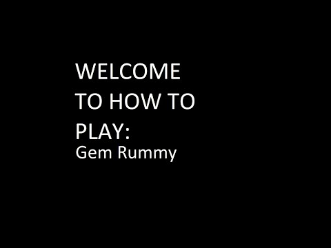 How to Play: Gem Rummy