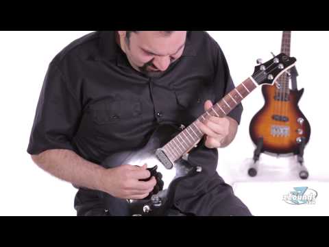 Vorson FLPUK-2 LP-Style Electric Ukulele with Gig Bag, Flame Maple image 9