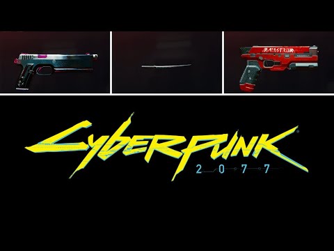 Cyberpunk 2077 - 3x Ikonische Waffe im Prolog - Vergisst diese Waffen nicht sonst sind sie weg !!!