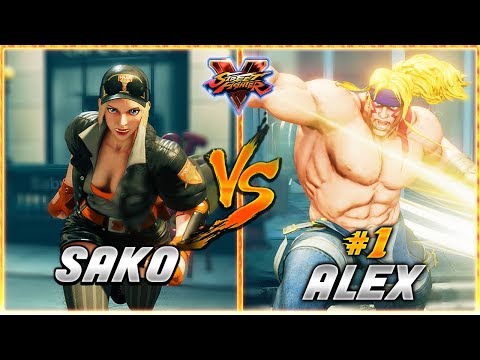 SFV AE 🔥 SAKO (Lucia) vs GUNFIGHT (#1 Online ALEX) | FT3 Set 🔥 SF5 TenSFV