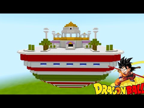 Building Every Block - Minecraft: How To Make Kamis Lookout "Dragon Ball"