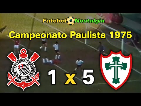 Corinthians 1 x 5 Portuguesa - 06-07-1975 (Campeonato Paulista)