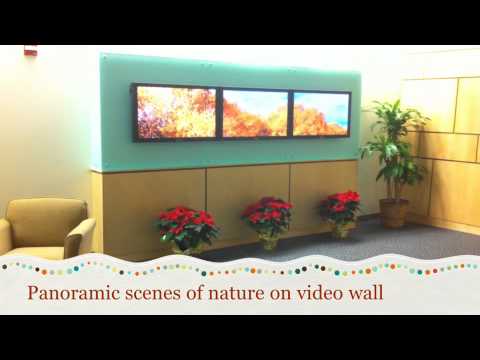 Digital Signage Panoramic Video Wall at Hospital 