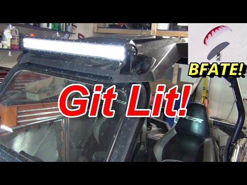 How to Install An LED Light Bar On Your UTV
