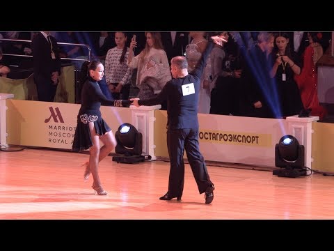 Sagitov Eduard - Sagitova Ekaterina RUS, Rumba | 2018 WDC Seniors Latin
