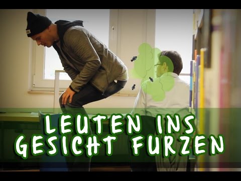 Leute anfurzen!! PRANK mit Simon Desue