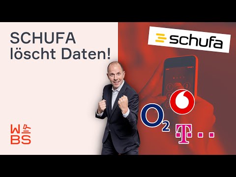 SCHUFA knickt ein und löscht Handyvertragsdaten! | Anwalt Christian Solmecke
