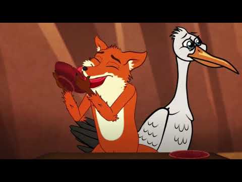 la volpe e la cicogna