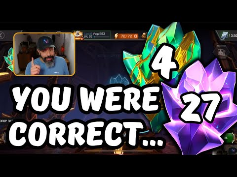 My Massive Comp 7 Star Crystal Opening + 4 Titans for Mr. Knight - MCoC